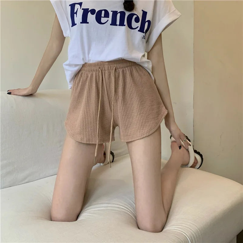 BreezeFlow Wide-Leg Yoga Shorts