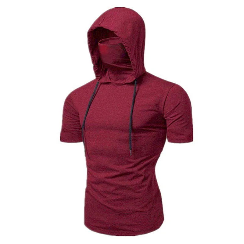 IronShade Short-Sleeve Mask Hoodie