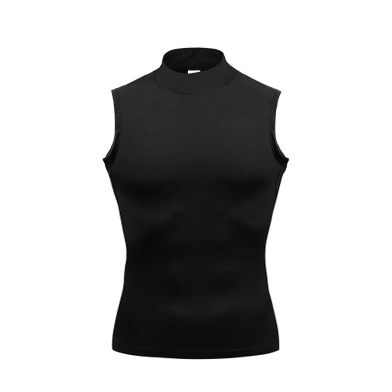 TitanNeck Compression Mock-Neck Tank