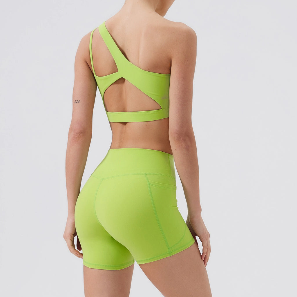 SculptFit One-Shoulder Sports Bra