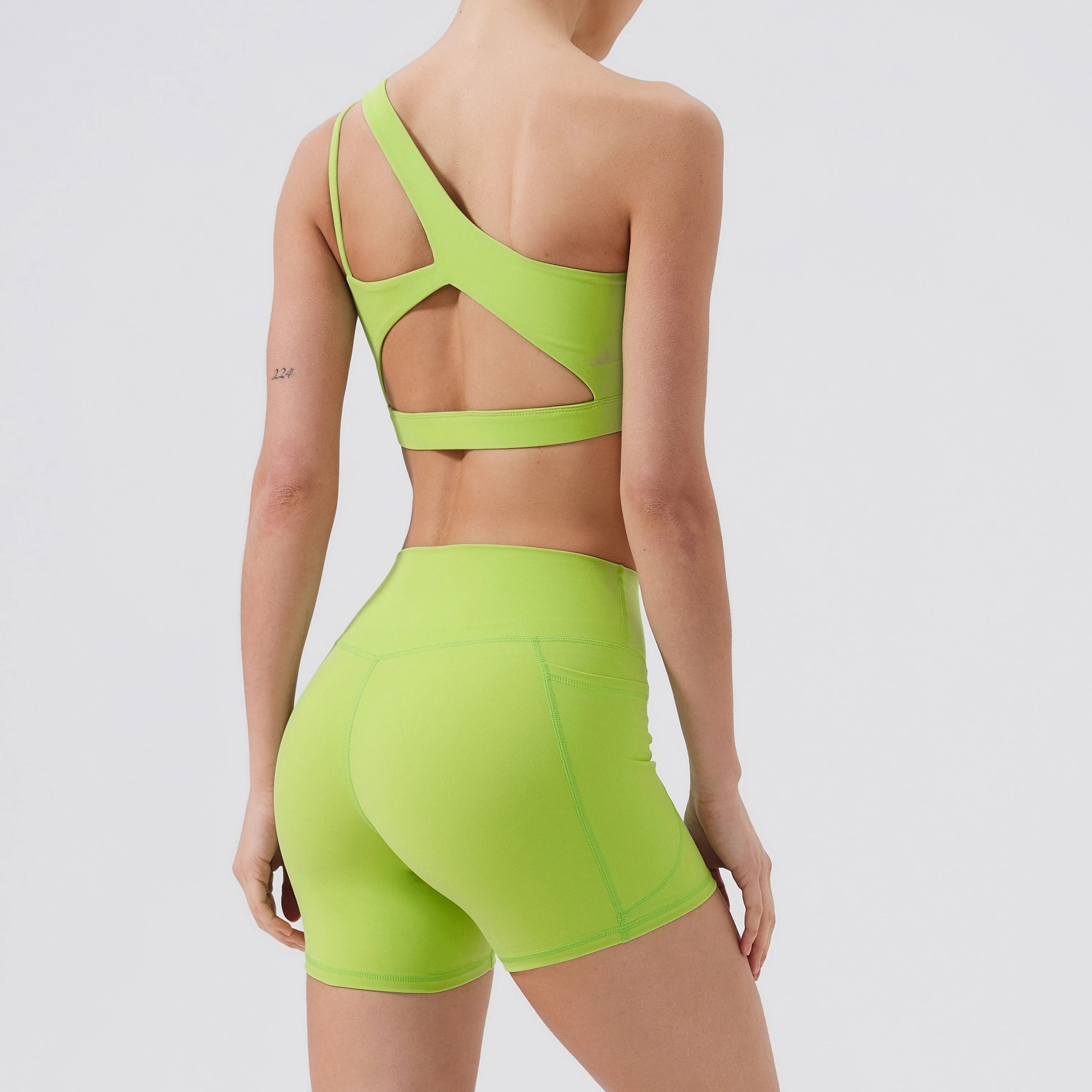 SculptFit One-Shoulder Sports Bra