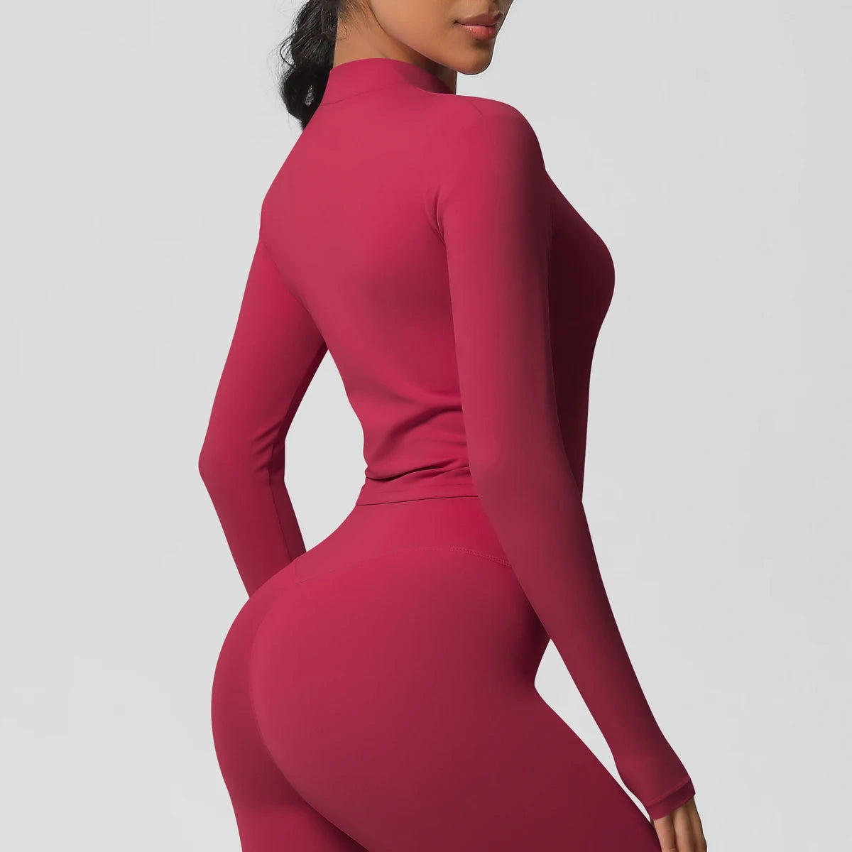 SerenaFlex Long-Sleeve Workout Top