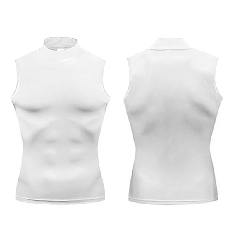 TitanNeck Compression Mock-Neck Tank