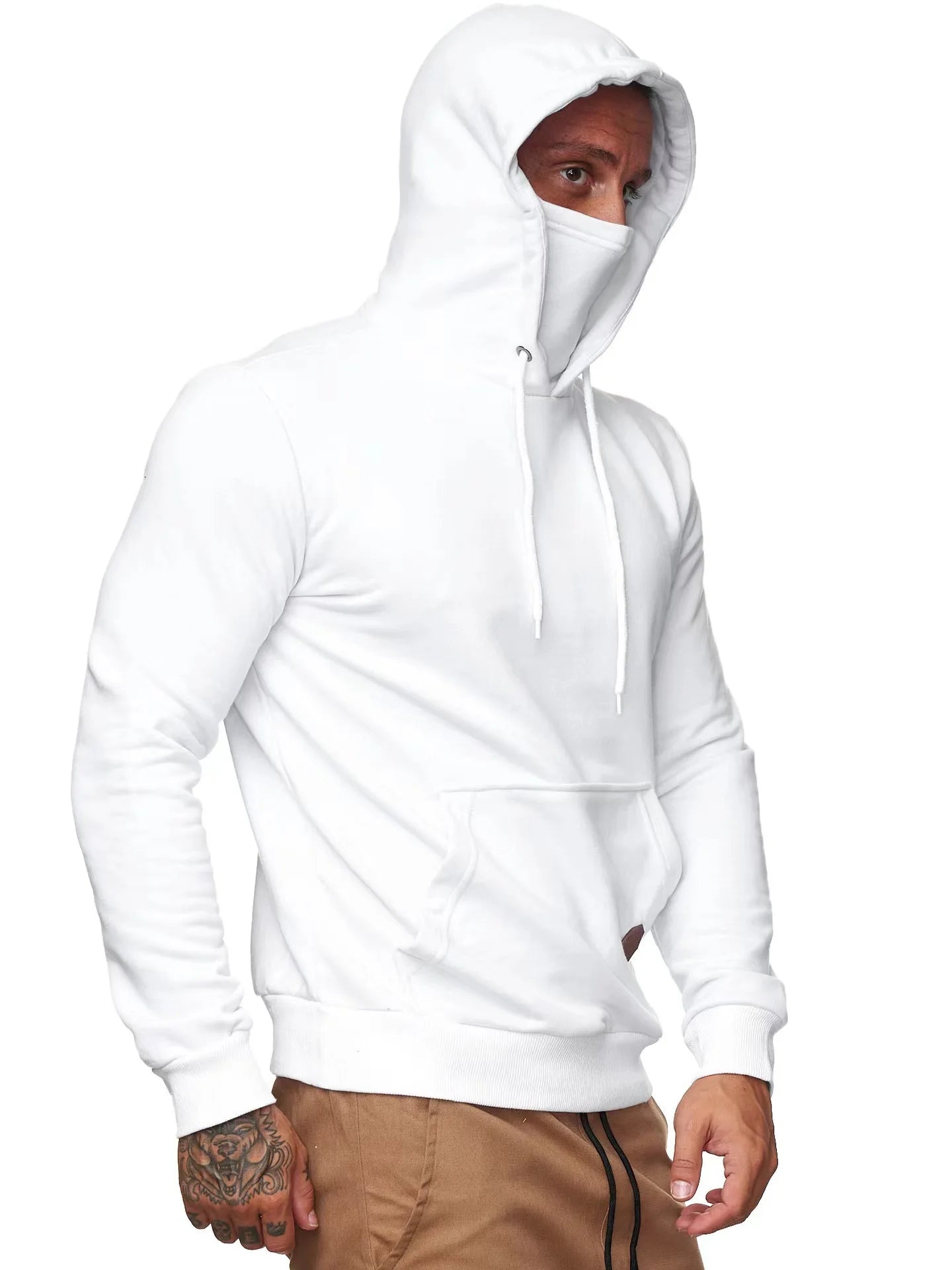 OpenForge Sleeveless Mask Hoodie