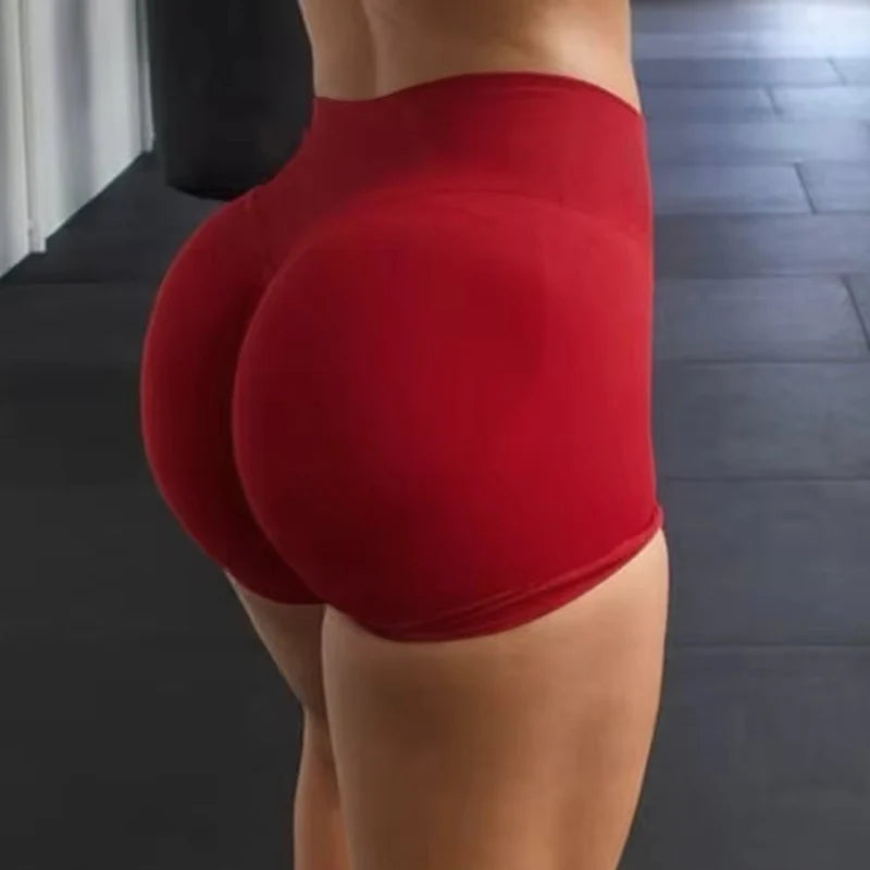 RibbedLine Seamless Biker Shorts