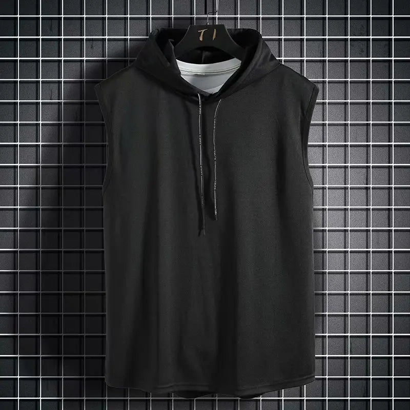 OpenForge Sleeveless Mask Hoodie